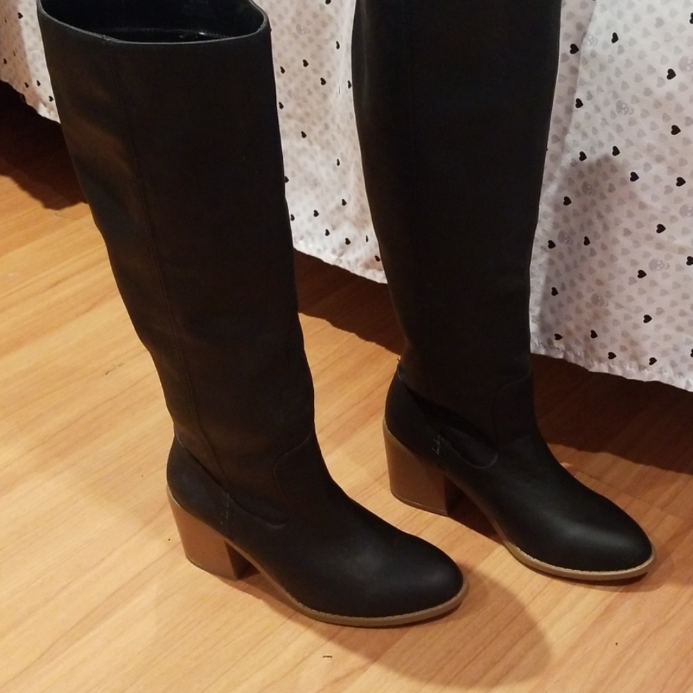 Knee high boots